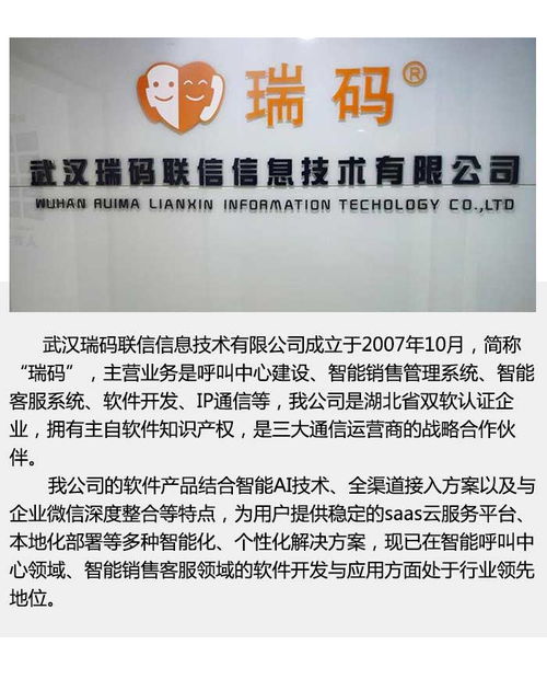 深入解析武漢智能客服系統(tǒng) 瑞碼聯(lián)信與瑞饒信息的技術(shù)創(chuàng)新